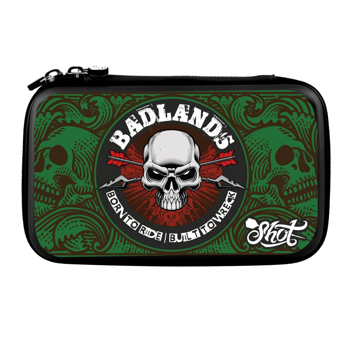 Badlands Tactical Darts Case-Two Set Dart Wallet-Green