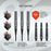 Gnarly Smasha Soft Tip Dart Set-90% Tungsten Barrels