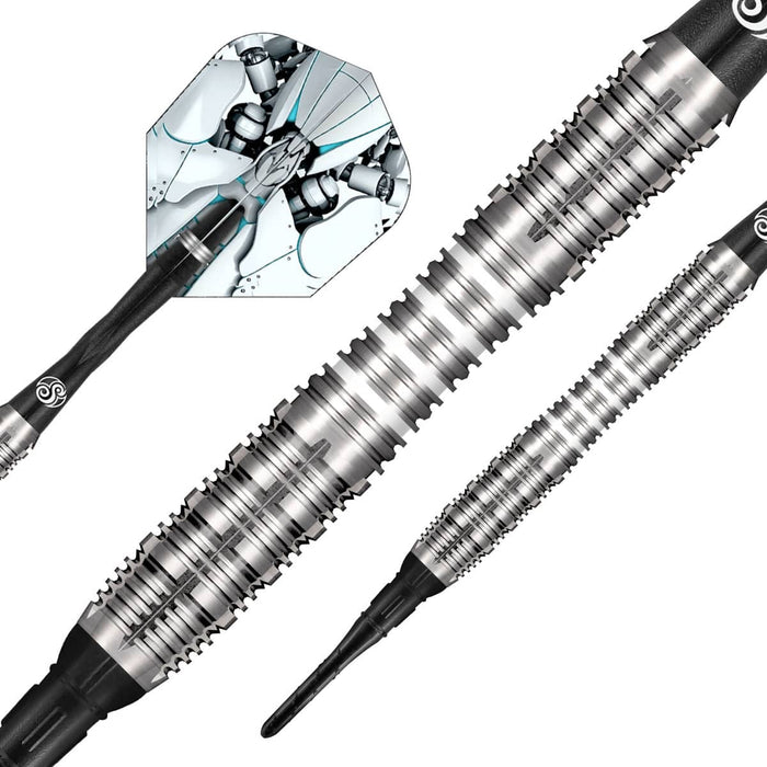 AI Scorpula Soft Tip Dart Set-90% Tungsten Barrels