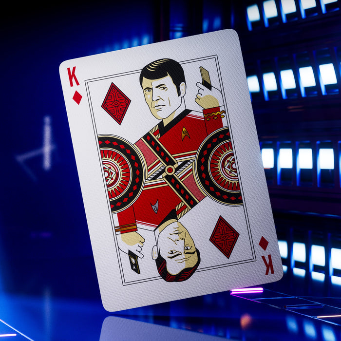 THEORY 11 Star Trek Playing Cards - Light Edition