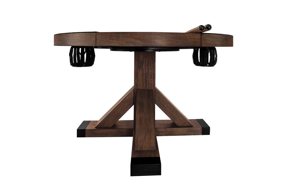 Sterling 3 in 1 Game Table With Bumper Pool - Rustic Series