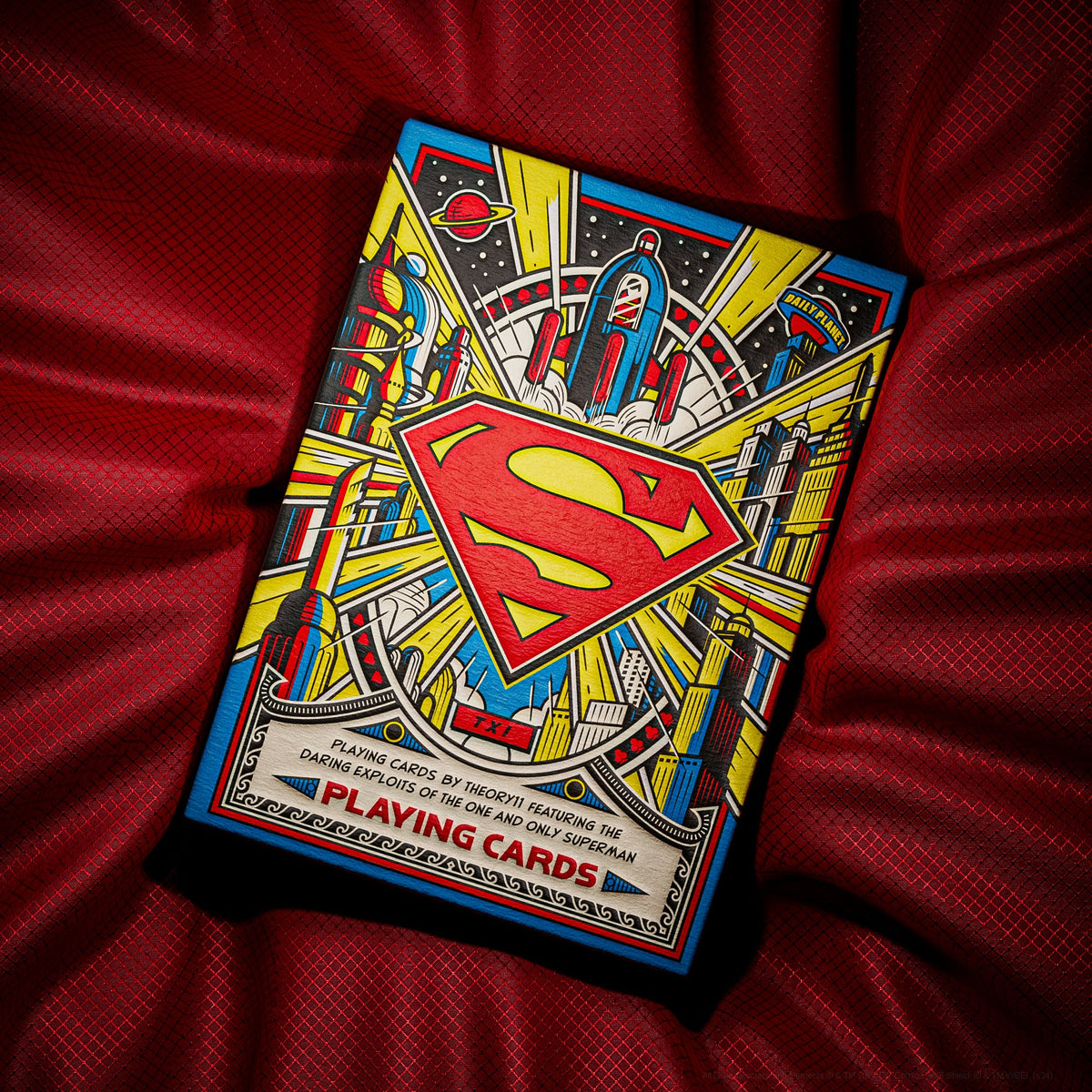Theory 11 Superman Comic Playing Cards