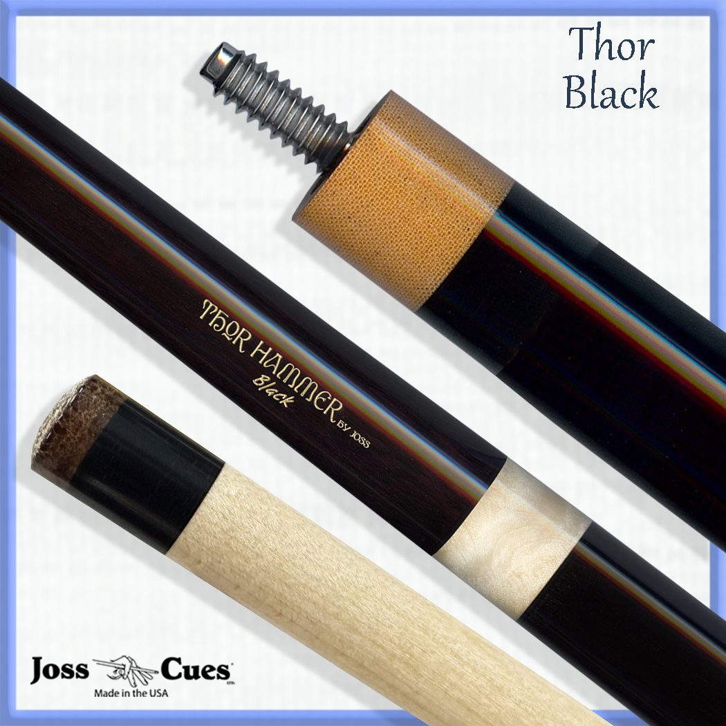 Joss Thor Hammer Black Pool Cue - image 2