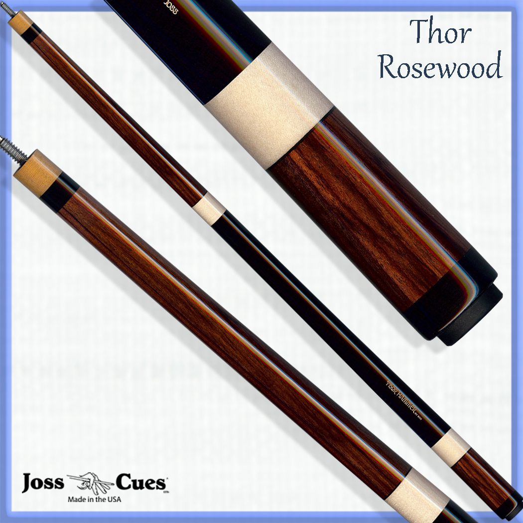 Joss Thor Hammer Rosewood Pool Cue