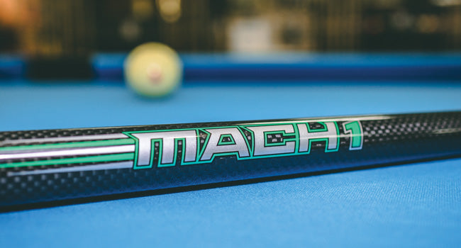 McDermott Vanquish Mach 1 Carbon Fiber Break Cue - Linen Wrap