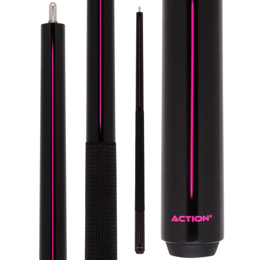 Action ABK10 Pink Stripe Break Cue - 25oz