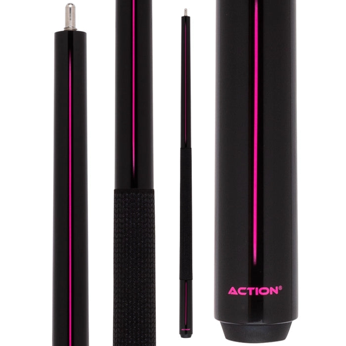 Action ABK10 Pink Stripe Break Cue - 25oz