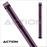 Action ACPC11 1x1 Hard Case - Purple - image 2