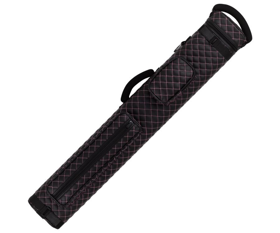 Action 2x4 Vanity Style Hard Case - Black and Pink