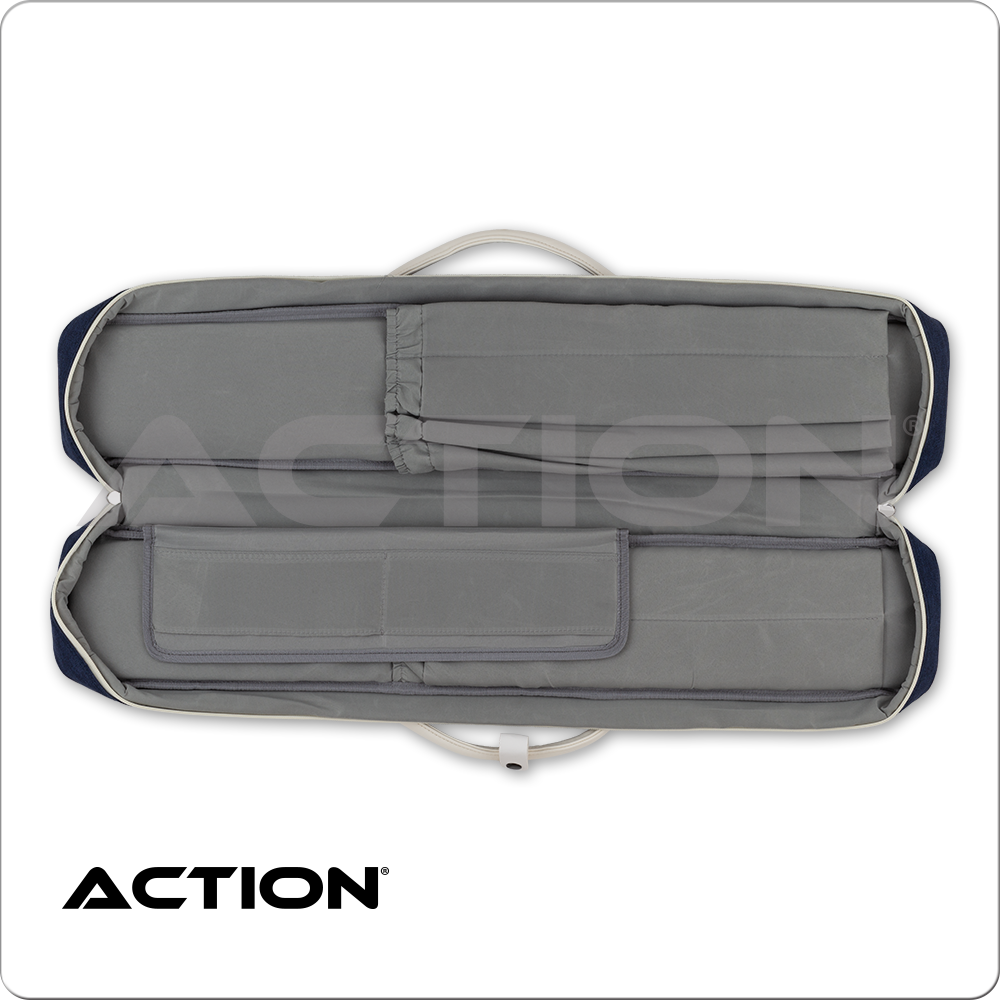Action ACVAB24 Butterfly Vanity Backpack Straps 2x4 Soft Case - Navy - image 3