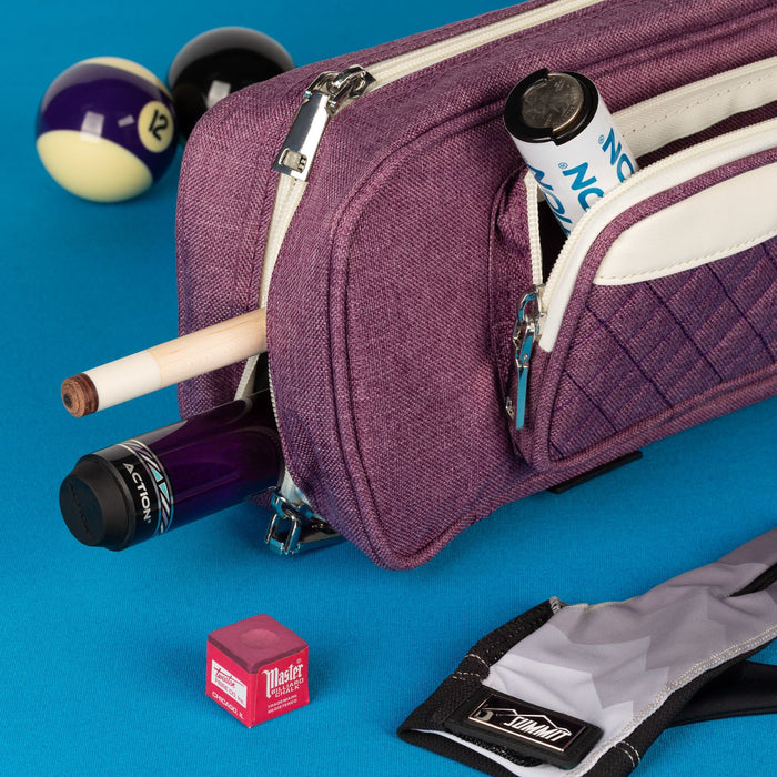 Action ACVAB24 Butterfly Vanity Backpack Straps 2x4 Soft Case - Purple - image 4