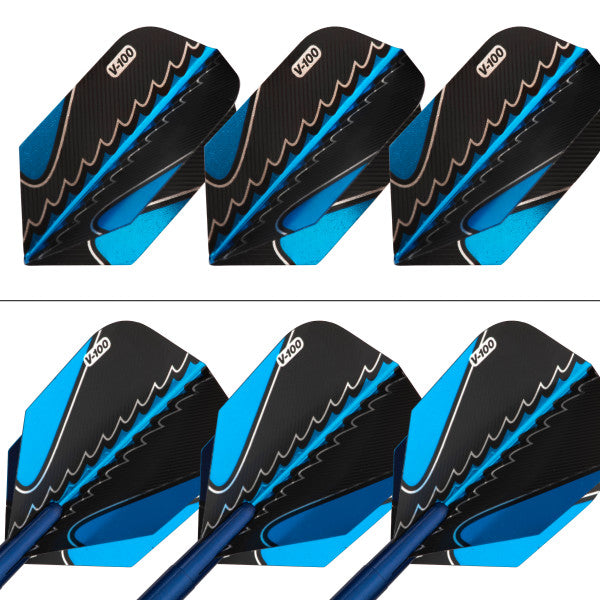 Viper Black Flux 90% Tungsten Steel or Soft Tip Conversion Darts Blue 20 Grams - view 7