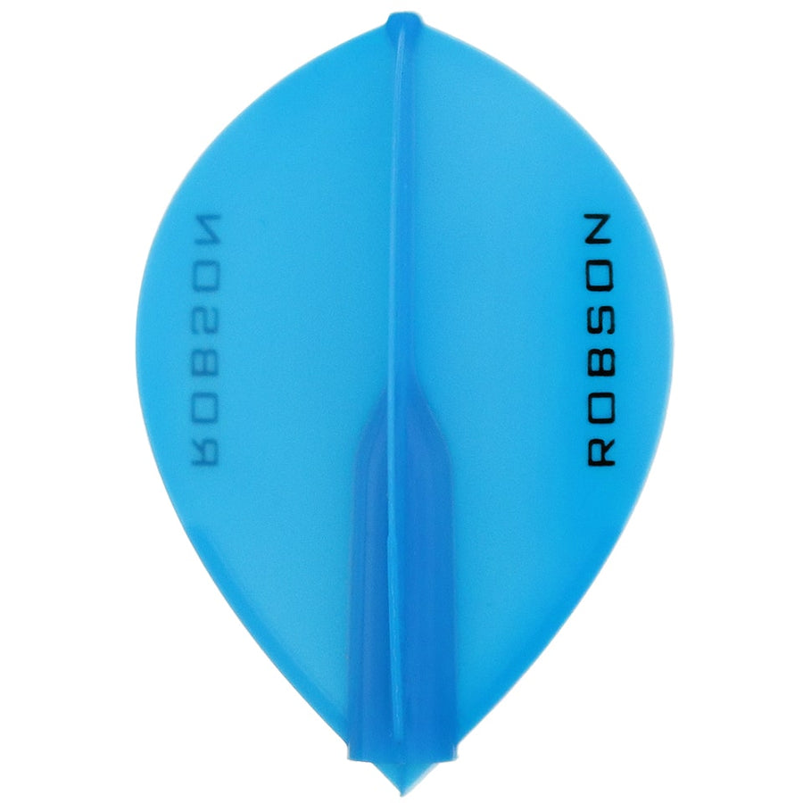 Robson Plus Dart Flights - Pear Blue