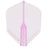 Robson Plus Crystal Dart Flights - Shape Pink