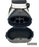 Schmelke CC131 2 Butt/4 Shaft Black w/White Cue Case - image 2