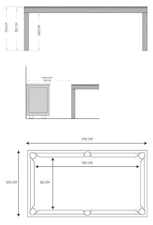 Simonis The Conver-Table 7ft - view 3