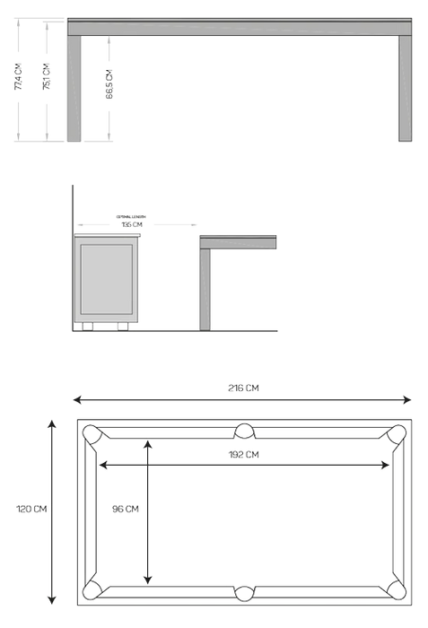 The Conver-Table 7ft