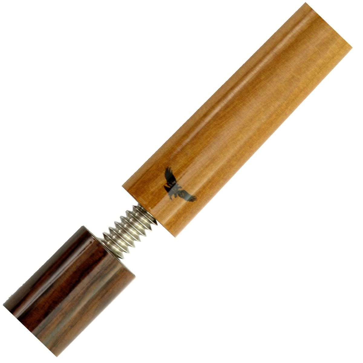 Schmelke KW101 Shedua 4-Prong into Rosewood w/ Kielwood Shaft 12.5mm