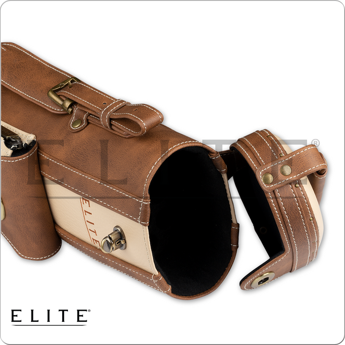 Elite ECV37 3x7 Vintage Hard Case - Chestnut - image 3
