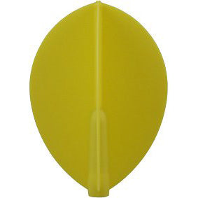 Fit Flight Dart Flights - Teardrop Yellow