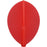 Fit Flight Dart Flights - Teardrop Red