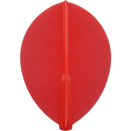 Fit Flight Dart Flights - Teardrop Red