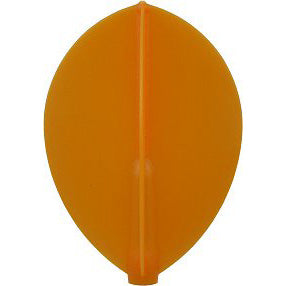 Fit Flight Dart Flights - Teardrop Orange