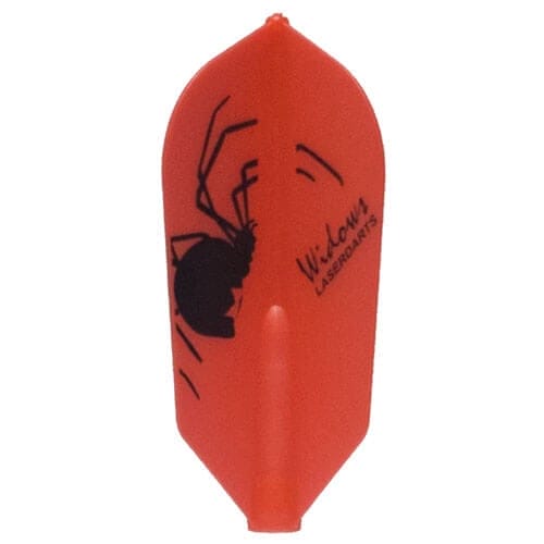 Laserdarts Fit Flight Red Widow Dart Flights - Slim