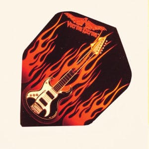 Flights - Vulture Kulture Flaming Guitar