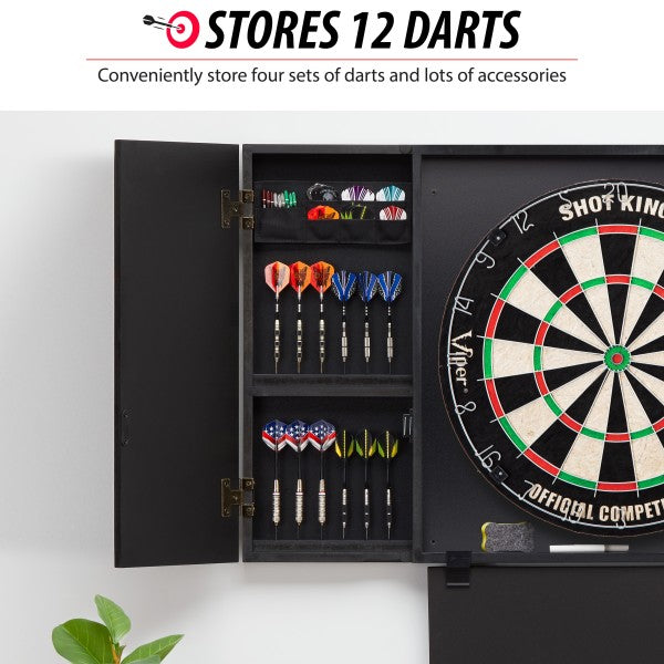 Viper Steadfast Backboard with Shot King Sisal Dartboard - view 2
