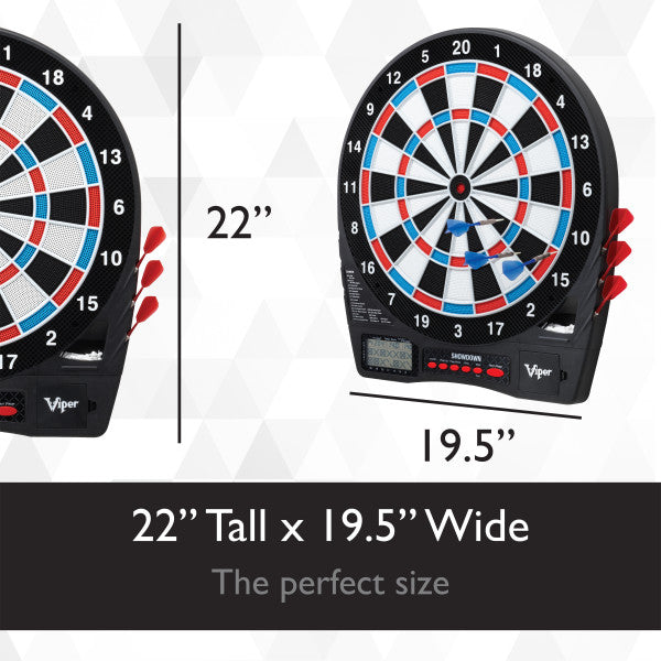 Viper Showdown Electronic Dartboard, 15.5" Regulation Target - view 6