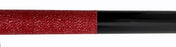Schmelke SP09 Black Stain 2 Piece Cue w/Linen, Red Butt Cap & Maple Shaft - image 3