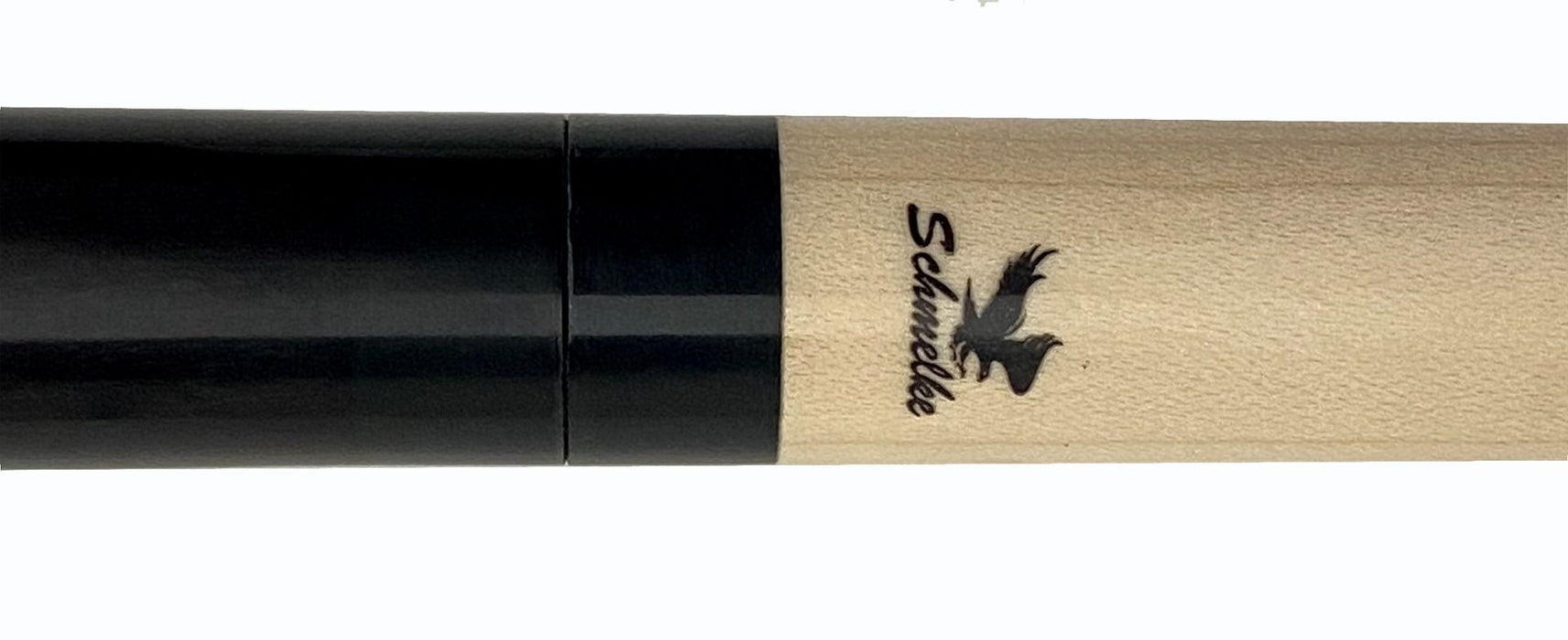 Schmelke SP09 Black Stain 2 Piece Cue w/Linen, Red Butt Cap & Maple Shaft - image 6