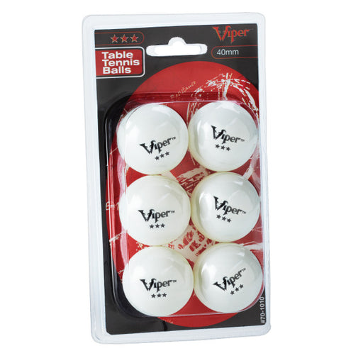 Viper Three Star Table Tennis Balls