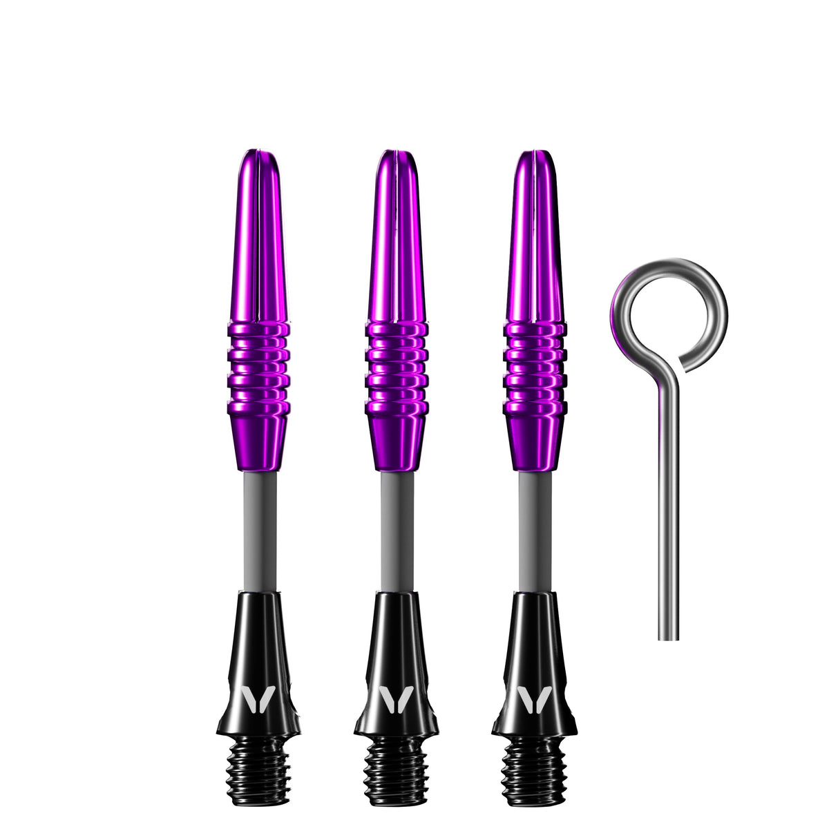 Viper Carbon Fiber Dart Shafts | Short | Purple