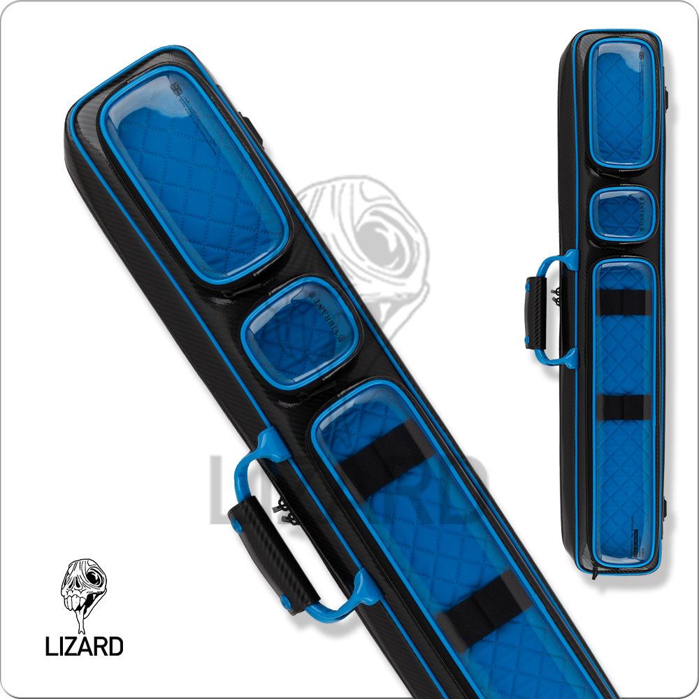 Lizard x Vibrant LXVHOLO Holographic 3x4 Soft Case - Blue