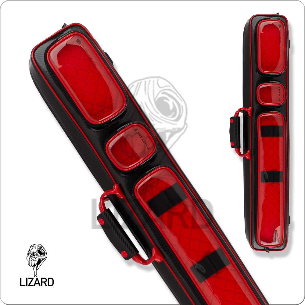 Lizard x Vibrant LXVHOLO Holographic 3x4 Soft Case - Red