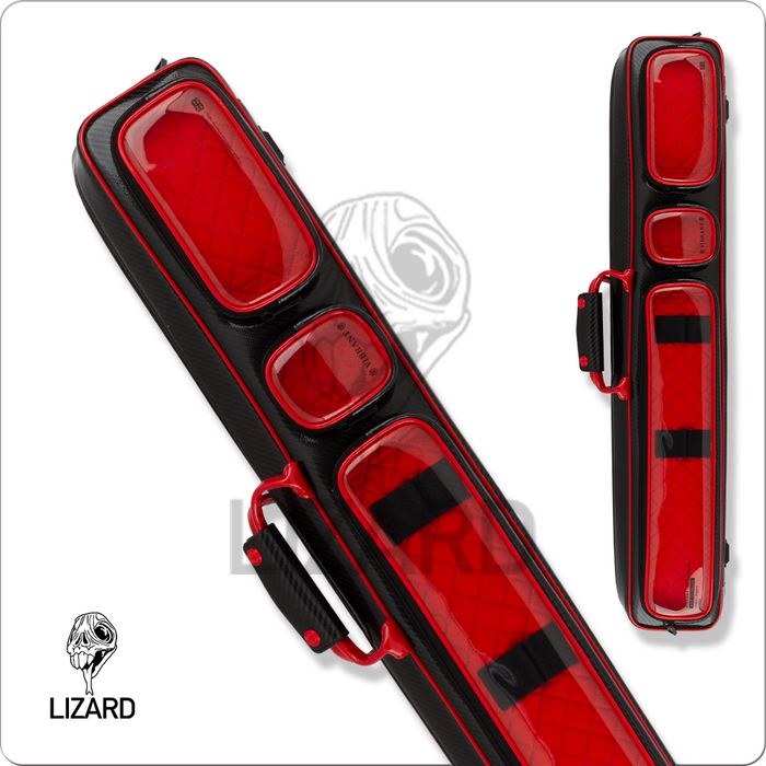 Lizard x Vibrant LXVHOLO Holographic 3x4 Soft Case - Red