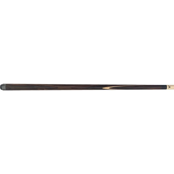 SCHMELKE,M061 Rosewood Cue w/Butterfly Inlay & Maple Shaft