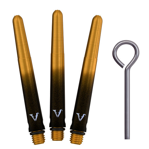 Viperlock Aluminum Shade Dart Shaft InBetween Gold