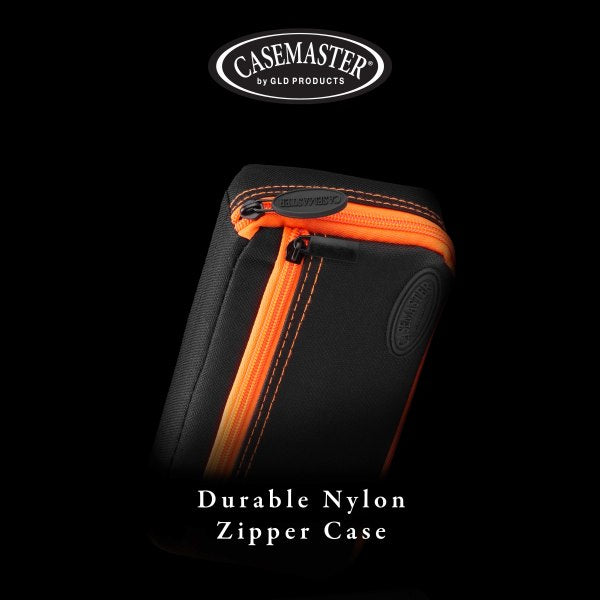 Casemaster Plazma Dart Case Black with Orange Trim