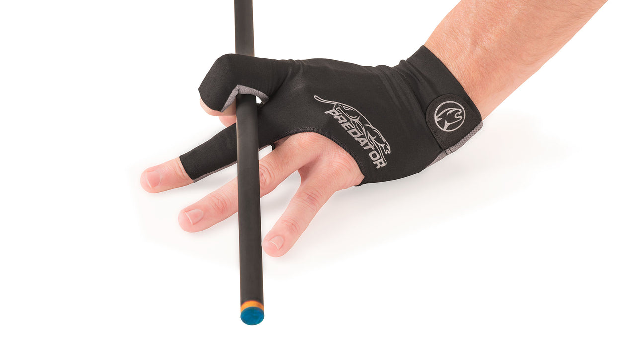 Predator Pool Bridge Predator Second Skin Black/Grey Billiard Glove - Left Bridge Hand ...