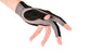 Predator Second Skin Black/Grey Billiard Glove - Left Bridge Hand