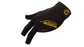 Predator Second Skin Black/Yellow Billiard Glove - Left Hand