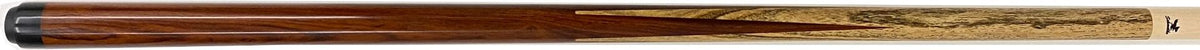 Schmelke R042 Cocobolo 4-Prong Spliced Bocote Forearm 2 Piece Cue w/Maple Shaft (Sneaky Pete)