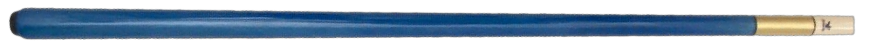 Schmelke S002 English Blue Stain 2 Piece Cue w/Maple Shaft