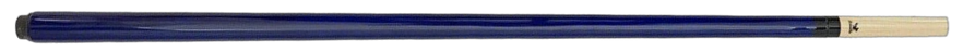 Schmelke S007 Dark Blue Stain 2 Piece Cue w/ Maple Shaft
