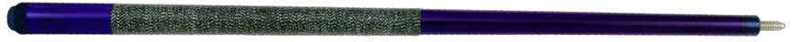 Schmelke SP01 Purple Stain 2 Piece Cue w/Linen Wrap & Maple Shaft