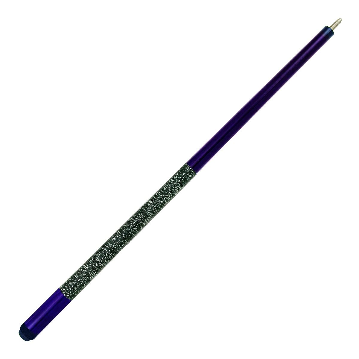 Schmelke SP01 Purple Stain 2 Piece Cue w/Linen Wrap & Maple Shaft - image 2