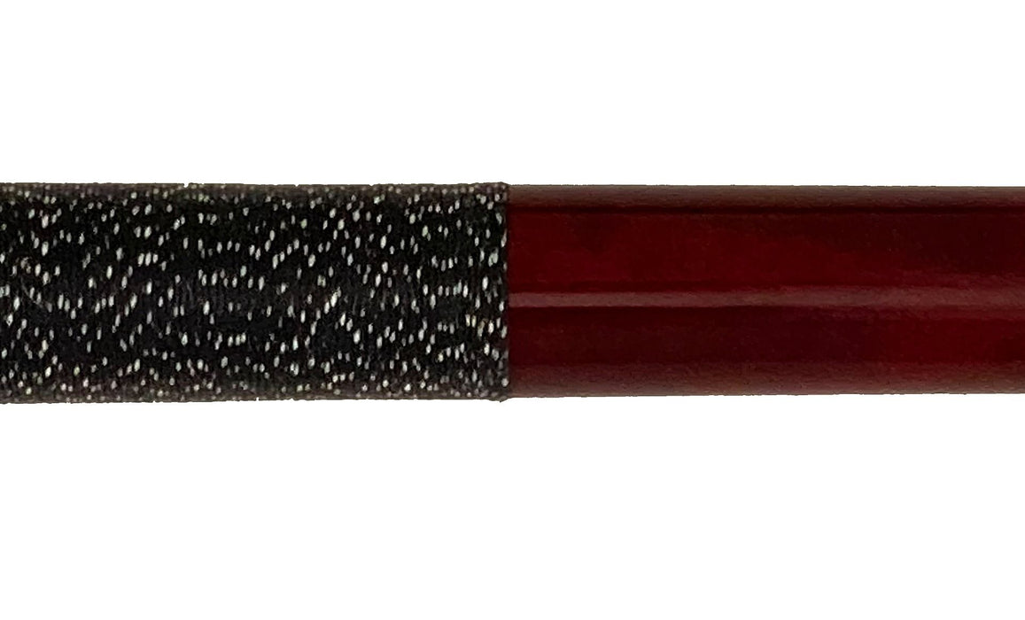 Schmelke SP06 Wine Stain 2 Piece Cue w/Linen Wrap & Maple Shaft - image 3
